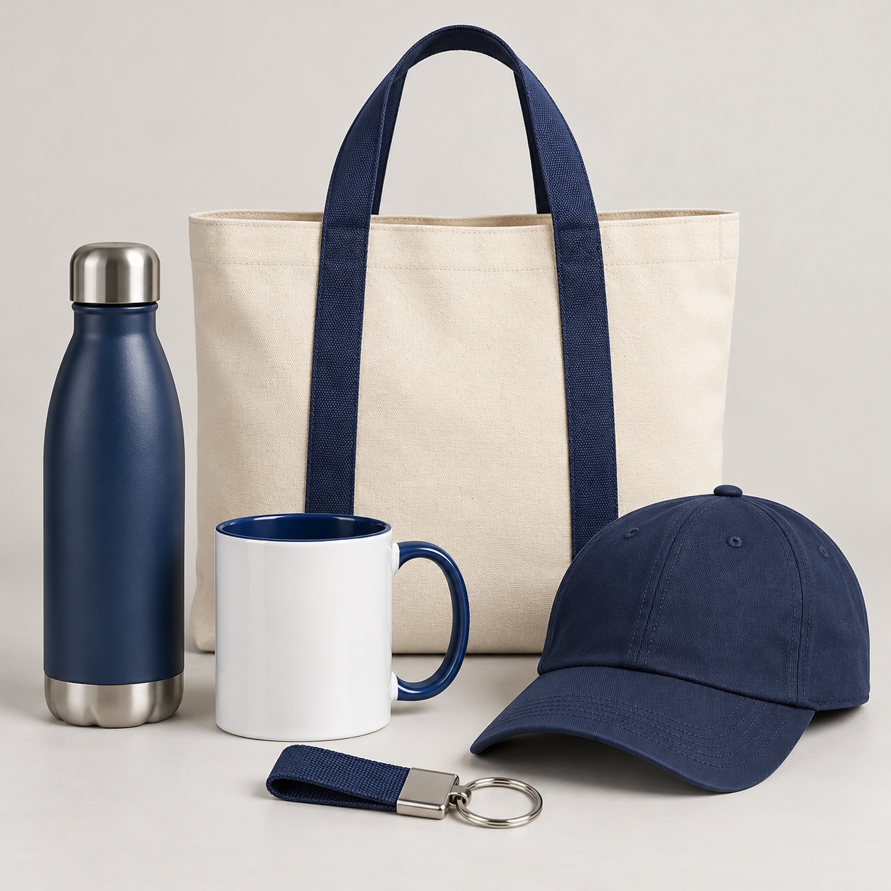 Custom branded merchandise bottles for promotional campaigns