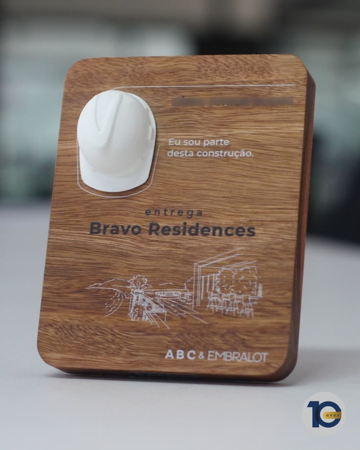 Wooden Recognition Plaque
