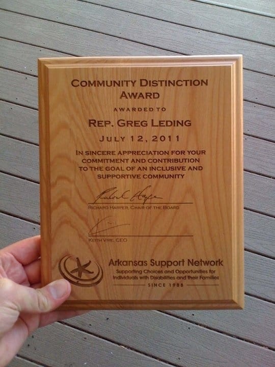 Engraved Appreciation Plaque