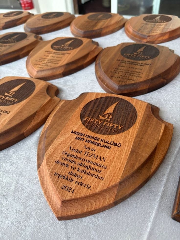 Teardrop Wooden Plaques